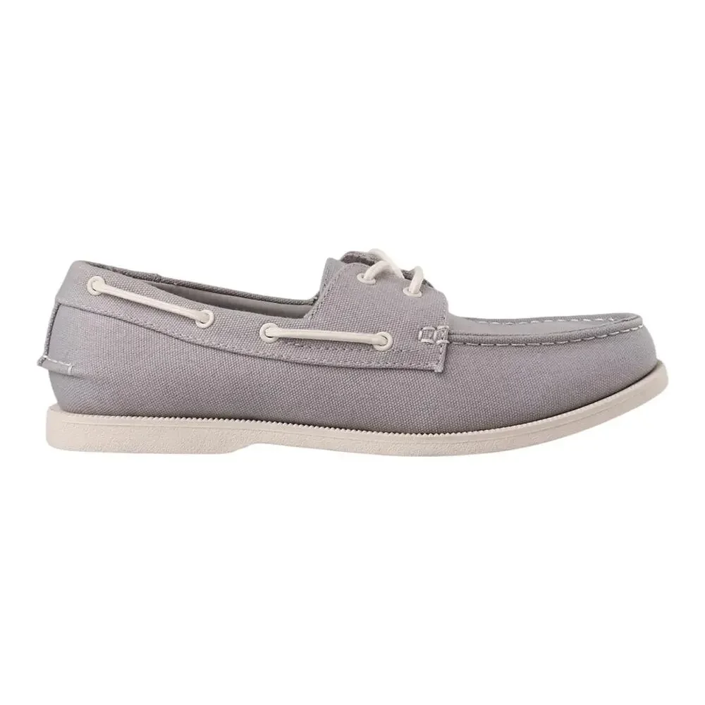 Club Room Men's Elliot Lace Up Boat Shoes Gray Size 10
